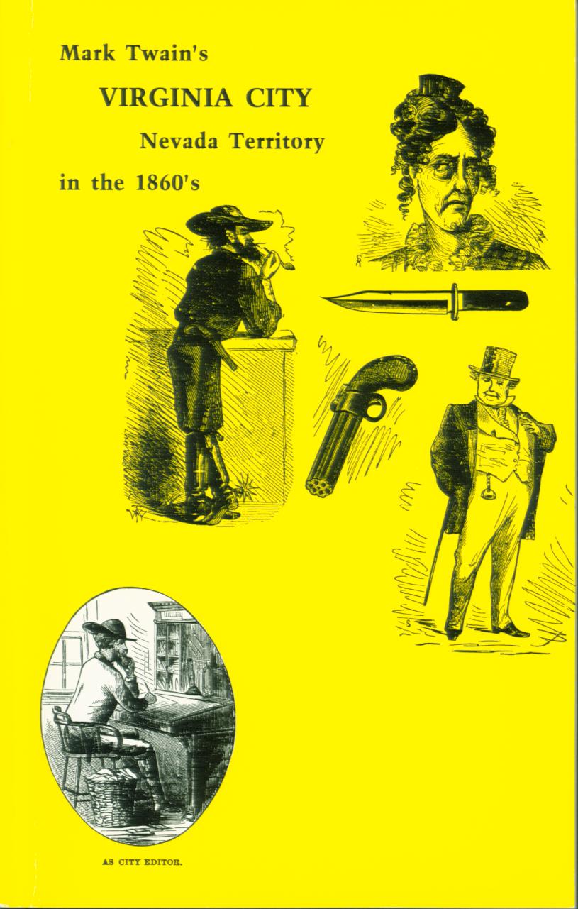 mark twain's virginia city: nevada territory in the 1860s. vist0074front cover